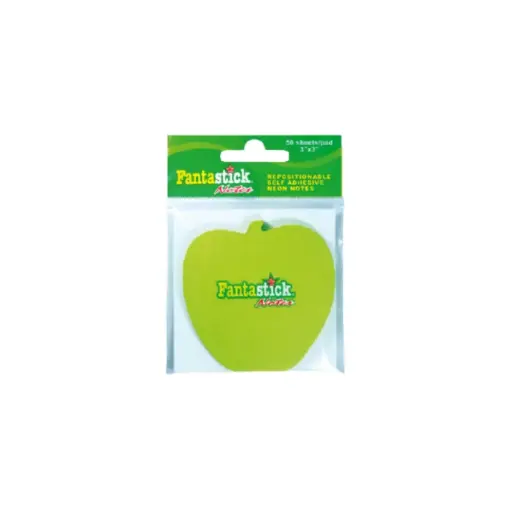 [FK-NDAP303B-GN] Fantastick Stick Notes Fluor. Apple bls-GN