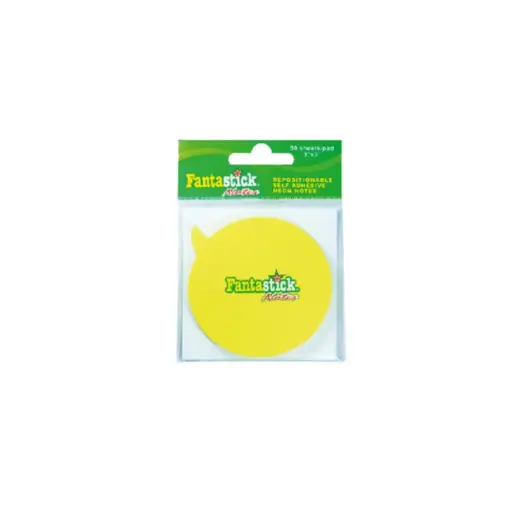 [FK-NDSP303B-YW] Fantastick Stick Notes Fluor. Speech bls-YW