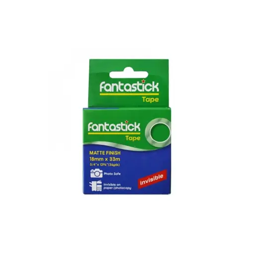 [FK-TI-1936N] Fantastick Invisible Tape - 19mm x 36Y (Car=216)