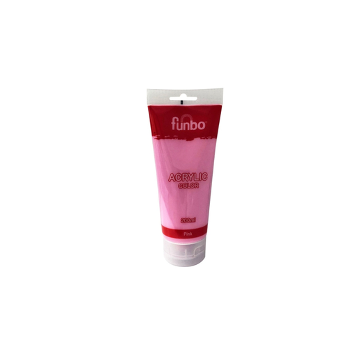 [FO-AC-200-019] Funbo ACRYLIC TUBE 200ml 19 PINK