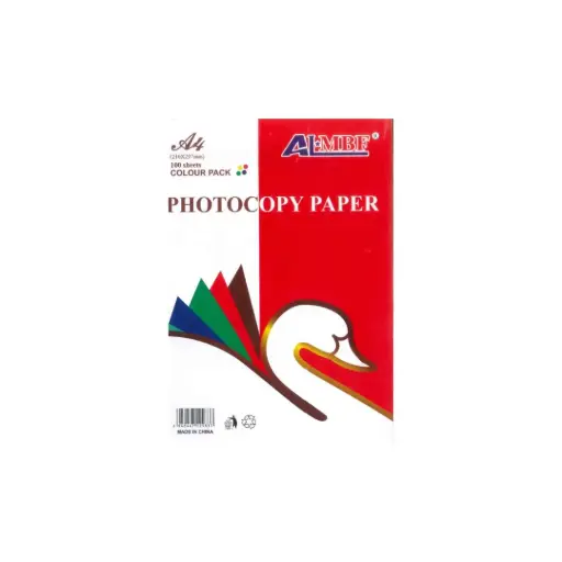 Premium Color Paper A4 10 Colors 100 sheet 80GSM 