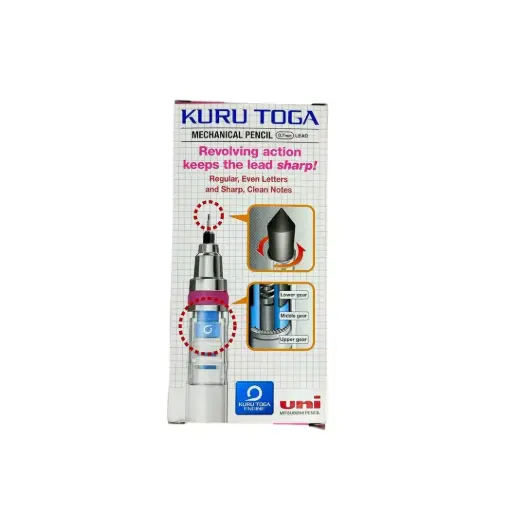 [MI-M7-450T-PK] Mitsubishi Kurutoga Mechanical Pencil 0.7mm 1box 12pcs