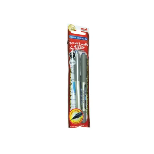 [MI-UB157-02BE/BK] Mitsubishi Uni-ball Eye Fine Pen Pack of 2Pc Black&Blue