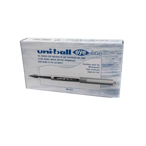 [MI-UB157-BE] Mitsubishi Uni-ball Eye fine Roller pen Blue box=12