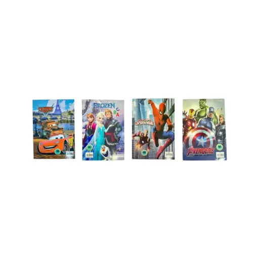 Notebook Single Line 40 Sheet PVC 9x7inch