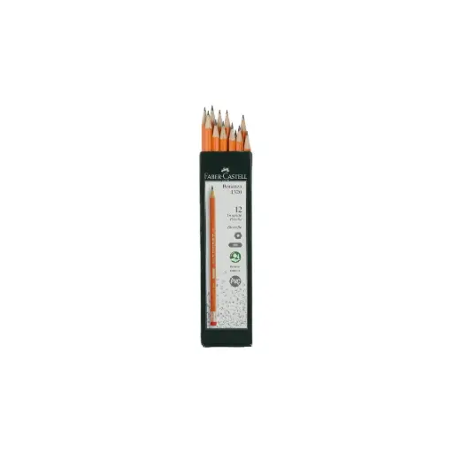 [FCI112000] FABER-CASTELL Bonanza Graphite Pencil HB with RT 12pc