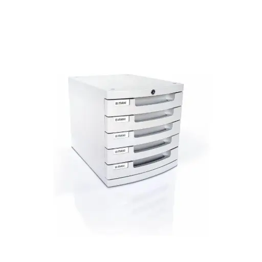 [MX-PS56] MAXI Plastic Storage 5 Drawer With Lock