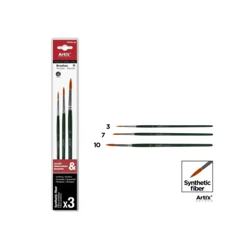 [PP390-02] ARTIX PROFESSIONAL PAINT BRUSHES (PP390-02)
