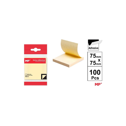 [PN171] MP ADHESIVE NOTES (75X75MM) (PN171)