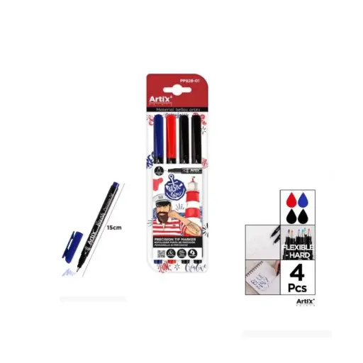 [PP928-01] ARTIX PRECISION TIP MARKER PCS MULTI COLOR (PP928-01)