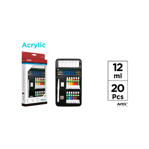 [PP195] ARTIX ACRYLIC ARTIST’S SET 20 PIECES (PP195)