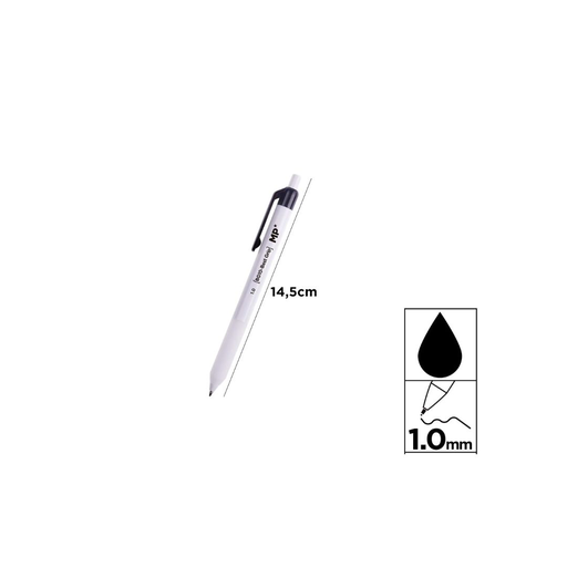[PE252N-S] MP BEST GRIP BALLPOINT PEN 1.0 MM BLACK (PE252N-S)