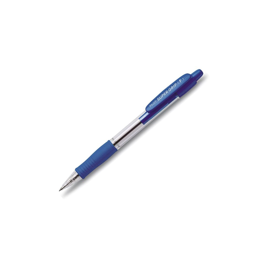 [26784-1] PILOT Super Grip BallPoint Pen 0.7mm Blue (BPGP-10R-F-L)