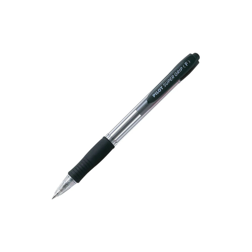 [26785-1] PILOT Super Grip BallPoint Pen 0.7mm Black (BPGP-10R-F-B)