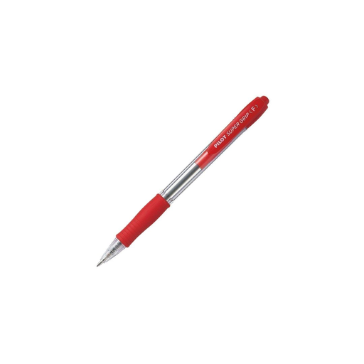 [26786-1] PILOT Super Grip BallPoint Pen 0.7mm Red (BPGP-10R-F-R)